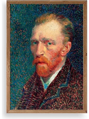 Marsilyan Van Gogh Ahşap Çerçeveli Tablo 23 x 30