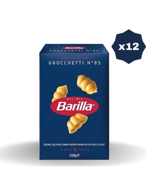 Barilla Makarna Deniz Kabuğu 500 gr - (12 Adet)