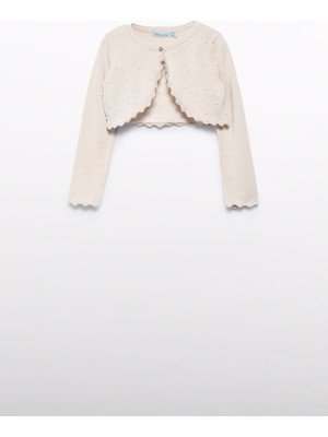 Mayoral Abel Lula Kız Çocuk Portofino Bolero Bej