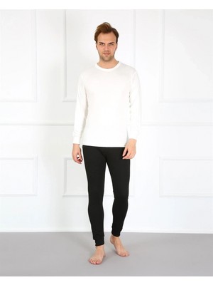 Marsilyan- Erkek Pamuk Siyah Tek Alt Içlik