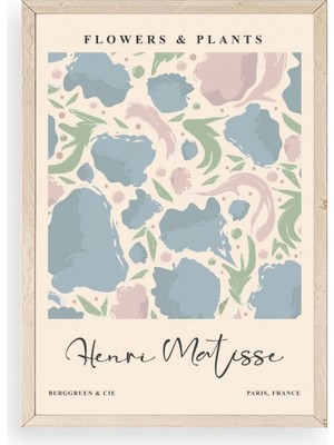 Marsilyan Henri Matisse Ahşap Çerçeveli Tablo 50 x 70