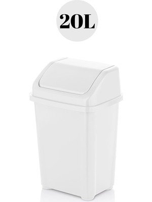 Özbience 20 Litre Dayanıklı Çöp Kovası, Pratik ve Şık Tasarım