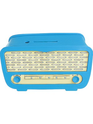 Radyo Kumbara - Ceviz Ağaçı Işleme - Mavi̇