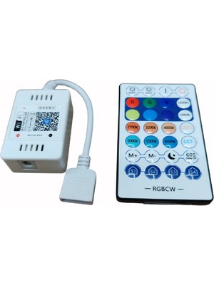 Powerr Led Aydınlatma 12V-24V Beyaz/rgb/rgbw/rgbcct Şerit Ledler Için Bluetooth Lu Wifi LED Kontrol