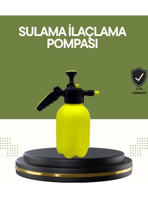 Mbb E-Ticaret Araç Temizleme Püskürtücü 2l Basınçlı Bakır Nozullu Cila Sprey