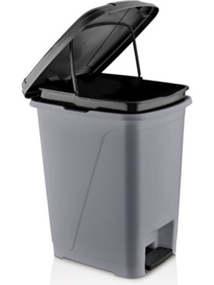 Özbience Metalik Iç Kovalı Pedallı Çöp Kovası 25 Litre, Şık ve Pratik Kullanım