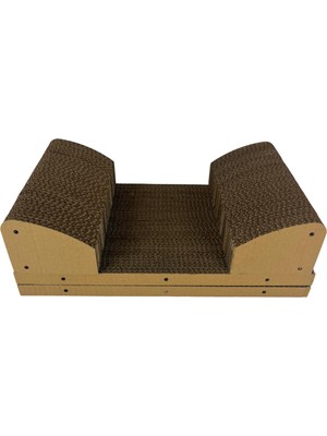 Feyza Design Karton Kedi Tırmalama Geniş Koltuk Yedek Takımı (4 Parça)