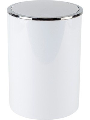 Özbience Şık Beyaz 6 Lt Çöp Kovası, Temiz ve Kullanışlı Tasarım