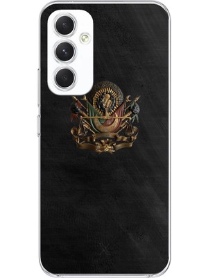 TechTree Samsung Galaxy A54 Uyumlu Osmanlı Tuğrası Detaylı Baskılı Silikon Kılıf