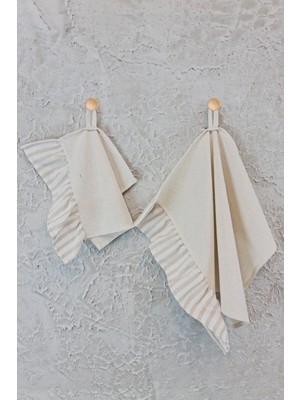 Cotton Maison Kurulama Bezi Fırfırlı Retro 2 Li