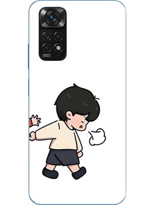 TechTree Redmi Note 11-11S Uyumlu Zorla Götürülen Sevgili - Çift Kombini Baskılı Silikon Kılıf