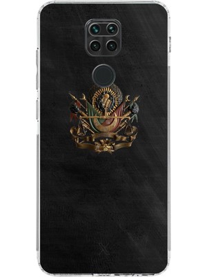 TechTree Redmi Note 9 Uyumlu Osmanlı Tuğrası Detaylı Baskılı Silikon Kılıf