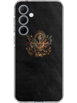 TechTree Samsung Galaxy A35 Uyumlu Osmanlı Tuğrası Detaylı Baskılı Silikon Kılıf