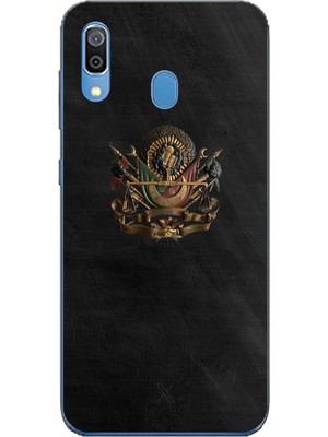 TechTree Samsung Galaxy A20-A30 Uyumlu Osmanlı Tuğrası Detaylı Baskılı Silikon Kılıf
