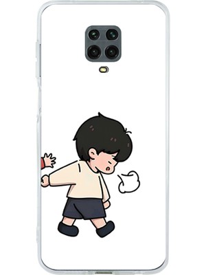 TechTree Redmi Note 9 Pro-9s Uyumlu Zorla Götürülen Sevgili - Çift Kombini Baskılı Silikon Kılıf