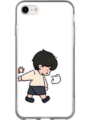 TechTree iPhone 6 - 6s Uyumlu Zorla Götürülen Sevgili - Çift Kombini Baskılı Silikon Kılıf