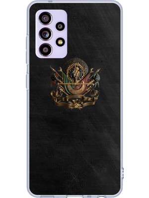 TechTree Samsung Galaxy A32 Uyumlu Osmanlı Tuğrası Detaylı Baskılı Silikon Kılıf