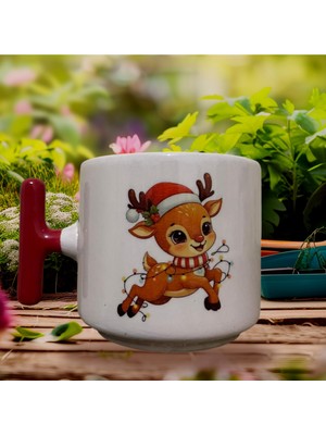 Game Fruy Yılbaşına Özel Çift Taraf Baskılı Kupalar- Seramik Çay, Kahve Hediyelik Bardağı