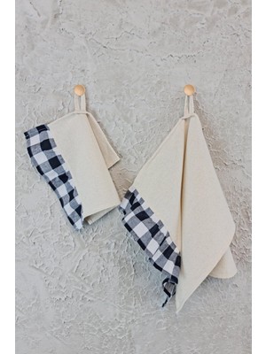 Cotton Maison Kurulama Bezi Fırfırlı Retro 2 Li