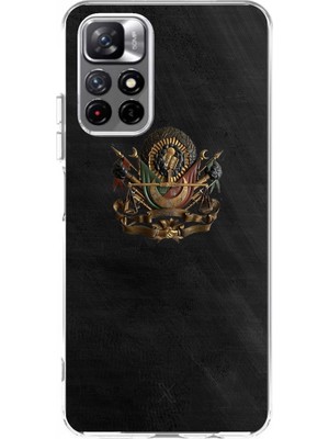 TechTree Redmi 10 Uyumlu Osmanlı Tuğrası Detaylı Baskılı Silikon Kılıf