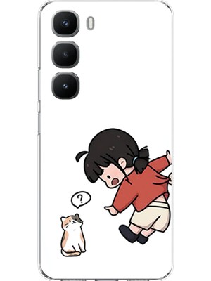 TechTree Infinix Hot 60 Pro Uyumlu Zorla Çekiştirilen Sevgili - Çift Kombini Baskılı Silikon Kılıf