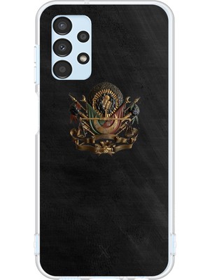 TechTree Samsung Galaxy A13 Uyumlu Osmanlı Tuğrası Detaylı Baskılı Silikon Kılıf