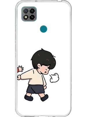 TechTree Redmi 9c / 10A Uyumlu Zorla Götürülen Sevgili - Çift Kombini Baskılı Silikon Kılıf