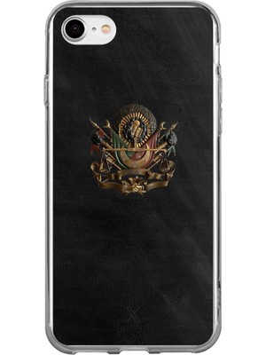 TechTree iPhone 6 - 6s Uyumlu Osmanlı Tuğrası Detaylı Baskılı Silikon Kılıf