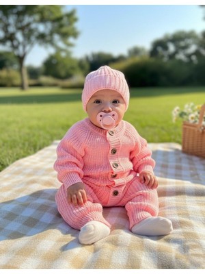 Bereli Triko Tulum 2 Li Set Likralı