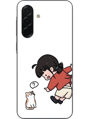 TechTree Samsung Galaxy A36 Uyumlu Zorla Çekiştirilen Sevgili - Çift Kombini Baskılı Silikon Kılıf