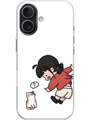 TechTree iPhone 17 Uyumlu Zorla Çekiştirilen Sevgili - Çift Kombini Baskılı Silikon Kılıf