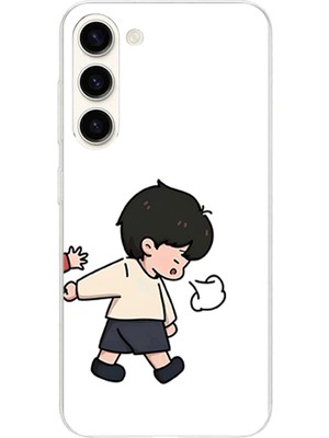 TechTree Samsung Galaxy S25 Plus Uyumlu Zorla Götürülen Sevgili - Çift Kombini Baskılı Silikon Kılıf