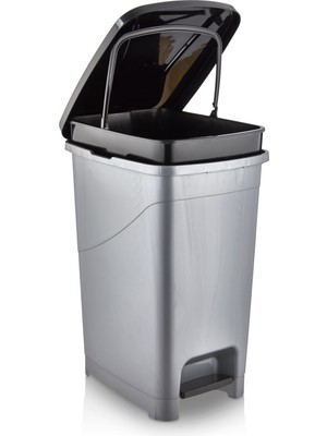 Özbience 40 Litre Slim Pedallı Modern Çöp Kovası, Şık ve Pratik Kullanım