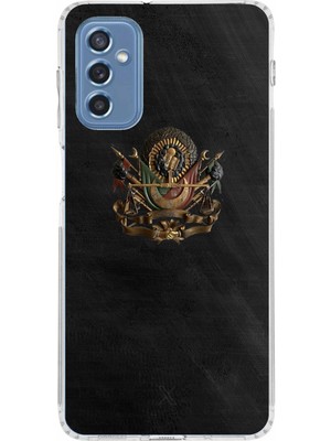 TechTree Samsung Galaxy M52 Uyumlu Osmanlı Tuğrası Detaylı Baskılı Silikon Kılıf