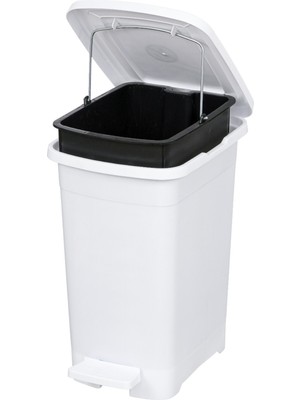 Özbience Şık ve Pratik 8l Pedallı Çöp Kovası, Temizlikte Kolaylık Sağlar