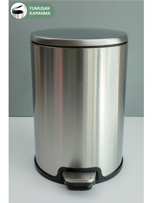 Özbience 12 Lt Pedallı Çöp Kovası, Banyo, Mutfak ve Ofis Temizliği Için