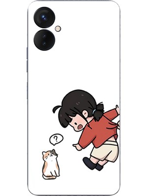 TechTree Tecno Spark 9 Pro Uyumlu Zorla Çekiştirilen Sevgili - Çift Kombini Baskılı Silikon Kılıf