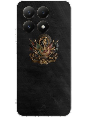 TechTree Xiaomi Mi 15T Pro Uyumlu Osmanlı Tuğrası Detaylı Baskılı Silikon Kılıf