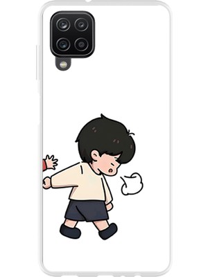 TechTree Samsung Galaxy A22-M22-M32 Uyumlu Zorla Götürülen Sevgili - Çift Kombini Baskılı Silikon Kılıf