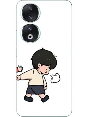 TechTree Honor 90 Uyumlu Zorla Götürülen Sevgili - Çift Kombini Baskılı Silikon Kılıf