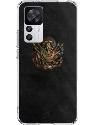 TechTree Xiaomi Mi 12T-12T Pro Uyumlu Osmanlı Tuğrası Detaylı Baskılı Silikon Kılıf