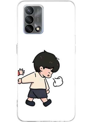 TechTree Oppo A74 Uyumlu Zorla Götürülen Sevgili - Çift Kombini Baskılı Silikon Kılıf