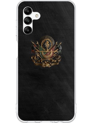 TechTree Samsung Galaxy A04S Uyumlu Osmanlı Tuğrası Detaylı Baskılı Silikon Kılıf