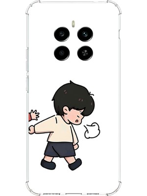 TechTree Realme 12 4g-12 Plus Uyumlu Zorla Götürülen Sevgili - Çift Kombini Baskılı Silikon Kılıf