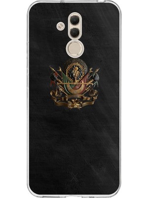 TechTree Huawei Mate 20 Lite Uyumlu Osmanlı Tuğrası Detaylı Baskılı Silikon Kılıf