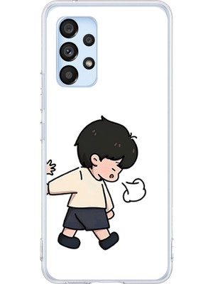 TechTree Samsung Galaxy A53 Uyumlu Zorla Götürülen Sevgili - Çift Kombini Baskılı Silikon Kılıf