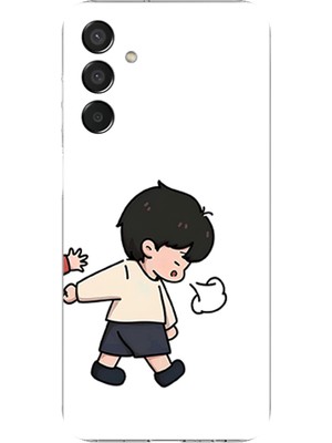 TechTree Samsung Galaxy M15 Uyumlu Zorla Götürülen Sevgili - Çift Kombini Baskılı Silikon Kılıf