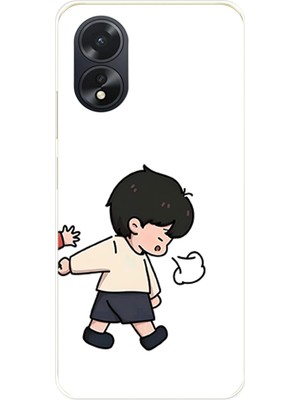 TechTree Oppo A38 Uyumlu Zorla Götürülen Sevgili - Çift Kombini Baskılı Silikon Kılıf