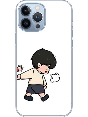 TechTree iPhone 13 Pro Max Uyumlu Zorla Götürülen Sevgili - Çift Kombini Baskılı Silikon Kılıf