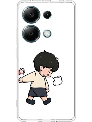 TechTree Redmi Note 13 Pro 4g Uyumlu Zorla Götürülen Sevgili - Çift Kombini Baskılı Silikon Kılıf